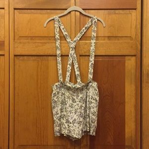 Floral Overall Short